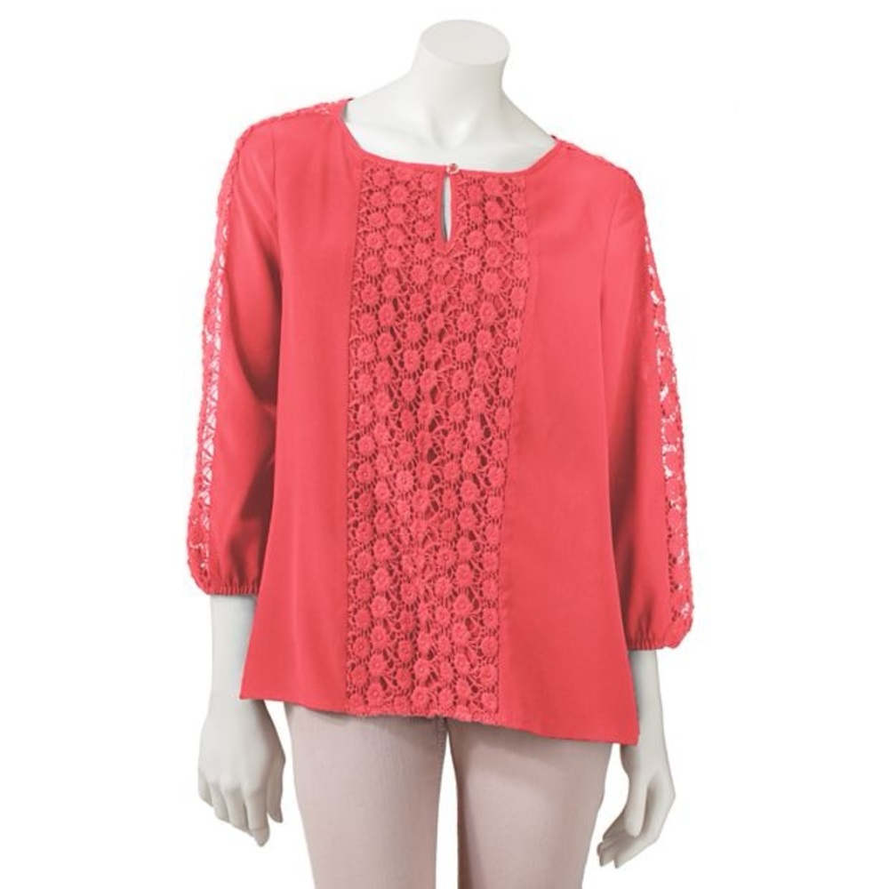 Dana Buchman Women’s XS Pink Blouse